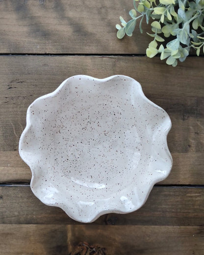 Wavy Speckled Guacamole Bowl