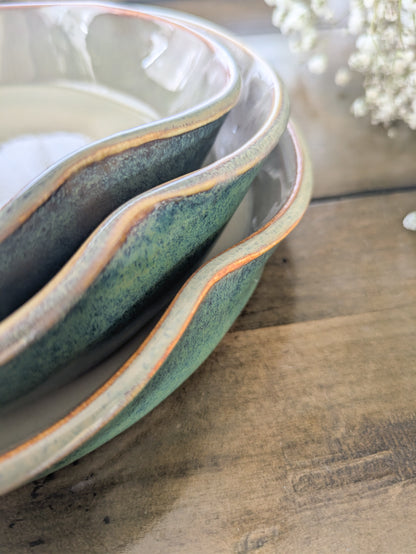 Motif Plate - Sage Green